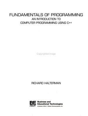 Fundamentals of Programming